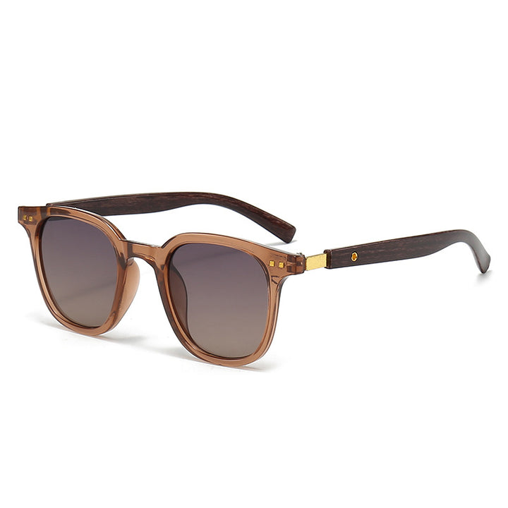 Retro Influenced Rectangle Sunglasses