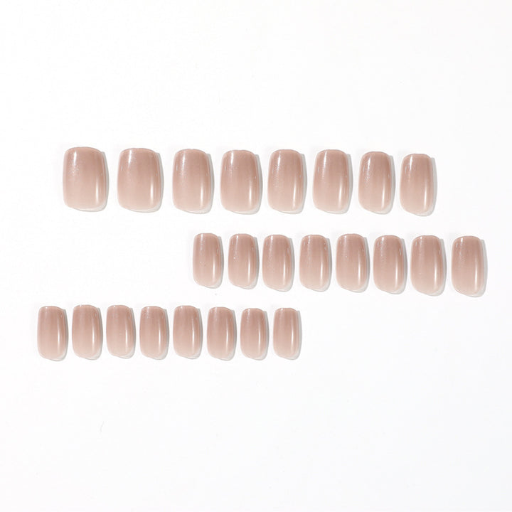Glossy Square Nail Extensions Kalsten