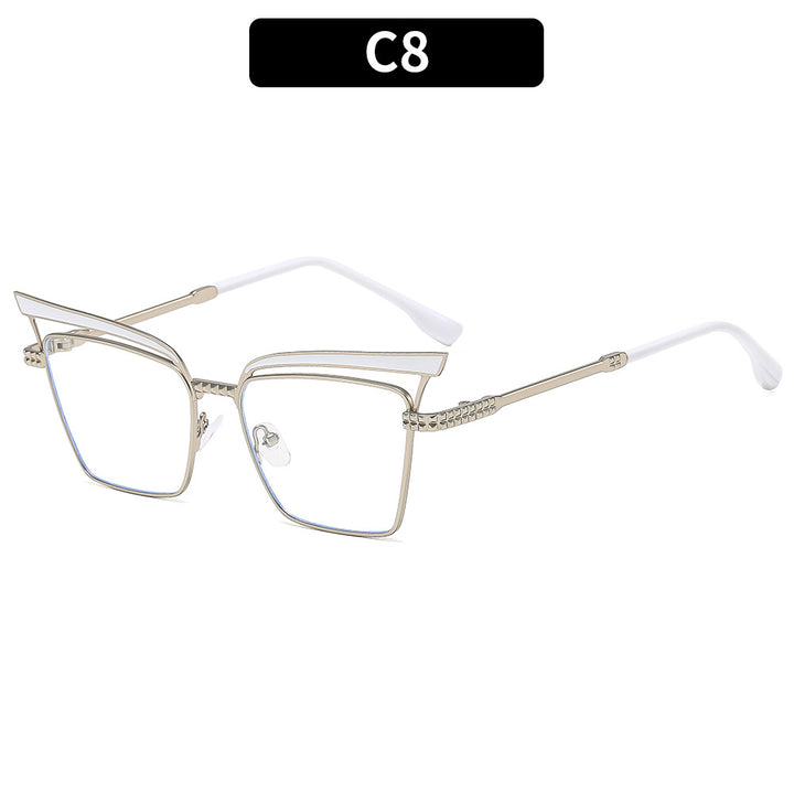 Luxe Geometric Shield Sunglasses