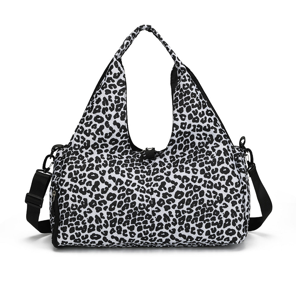 Floral Pattern Quilted Shoulder Bag Kalsten