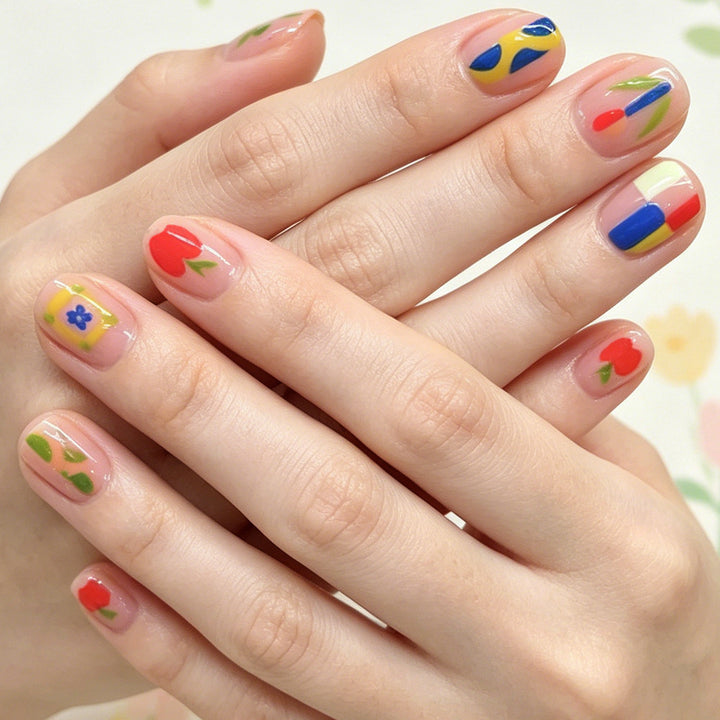 Artistic Floral Nail Art Set Kalsten 1787543173