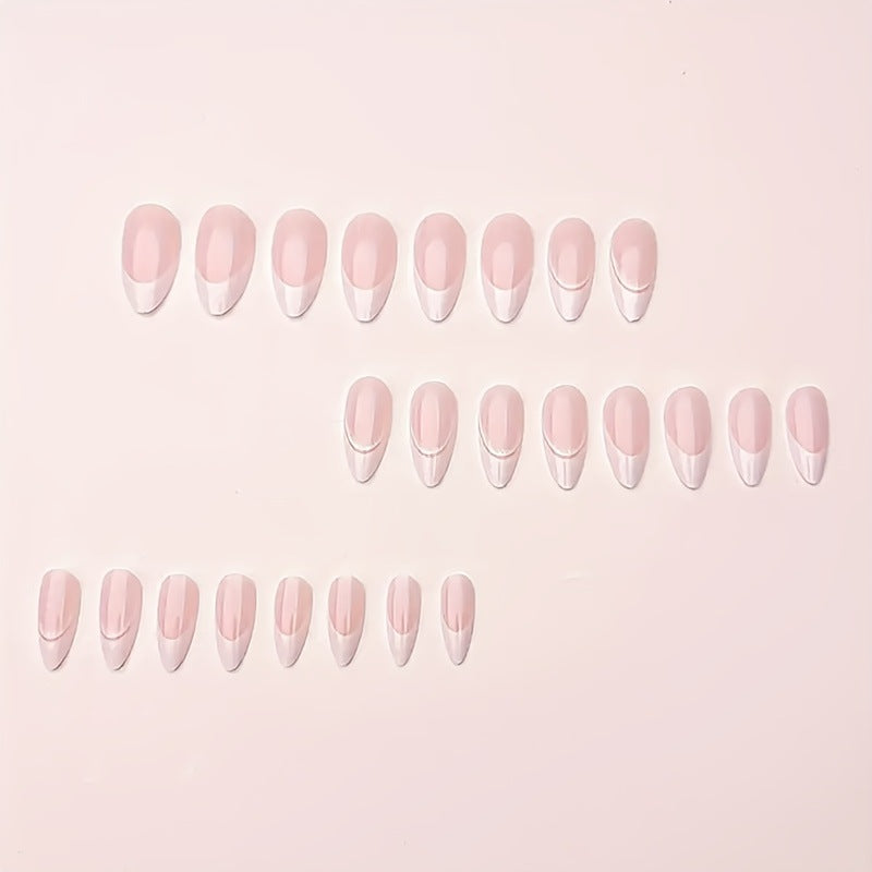 Elegant French Tip Nail Art