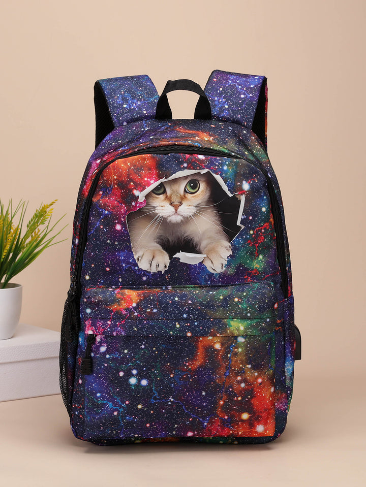 Cat-Themed Adventure Backpack Kalsten
