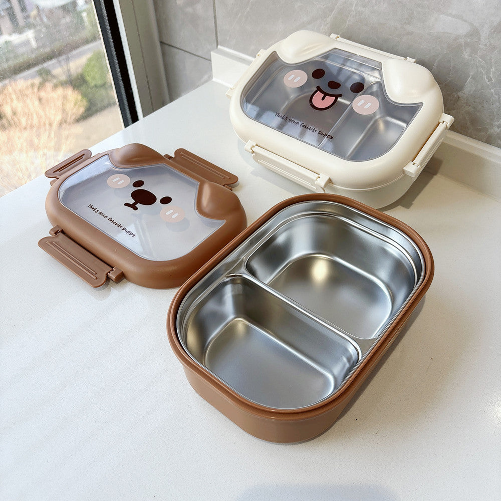 Cute Dog-Themed Meal Prep Container