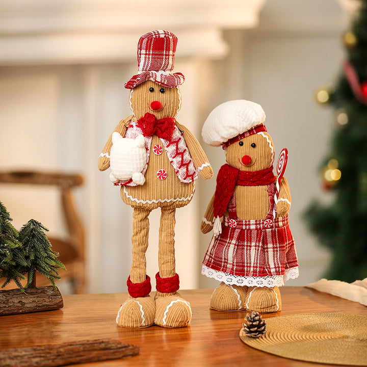 Cute Gingerbread Man Decoration Figure Kalsten