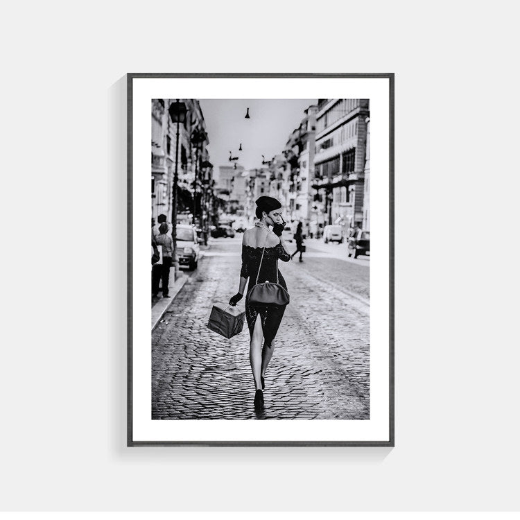 Vintage Inspired Framed Art Print