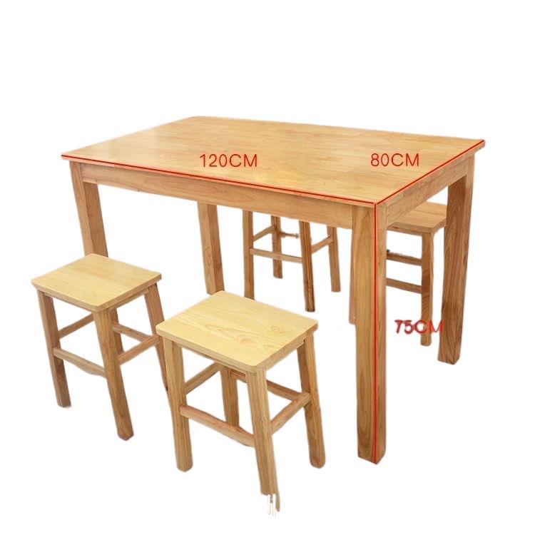 Rustic Dining Table Set Kalsten