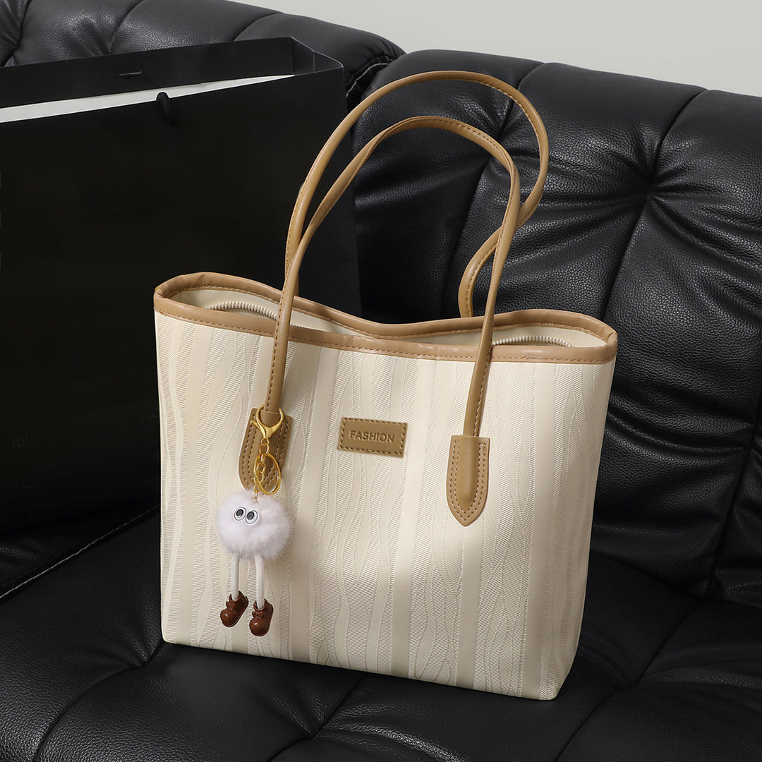 Textured Large Tote Bag Kalsten