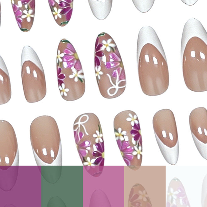 Elaborate Floral Nail Art Kalsten
