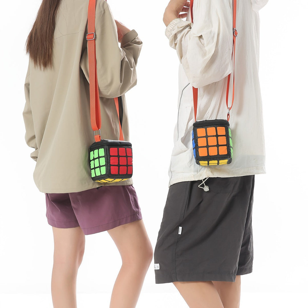 Puzzle Cube Crossbody Bag