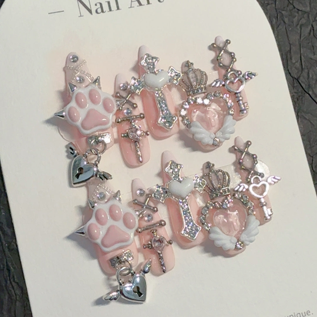 Glamorous 3D Decorative Nail Art Set
