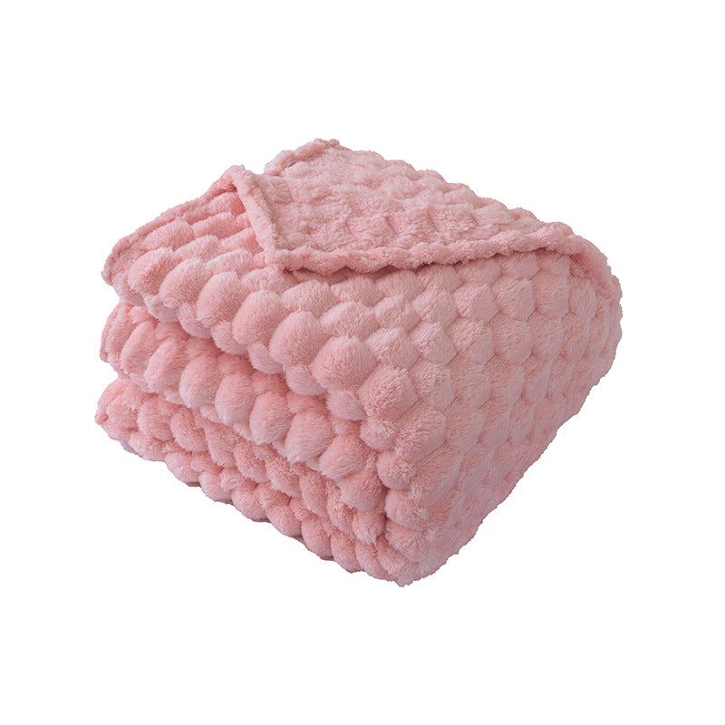 Women Fluffy Structured Blanket Kalsten