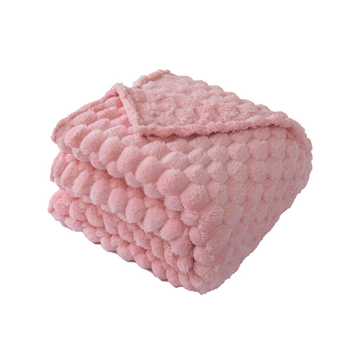 Women Fluffy Structured Blanket Kalsten