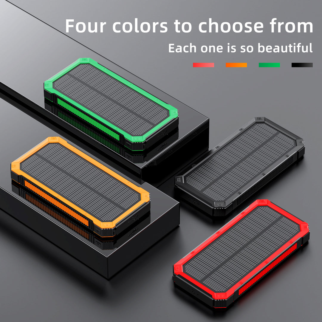 Solar-powered power bank with fast charging function and wireless charging option Kalsten