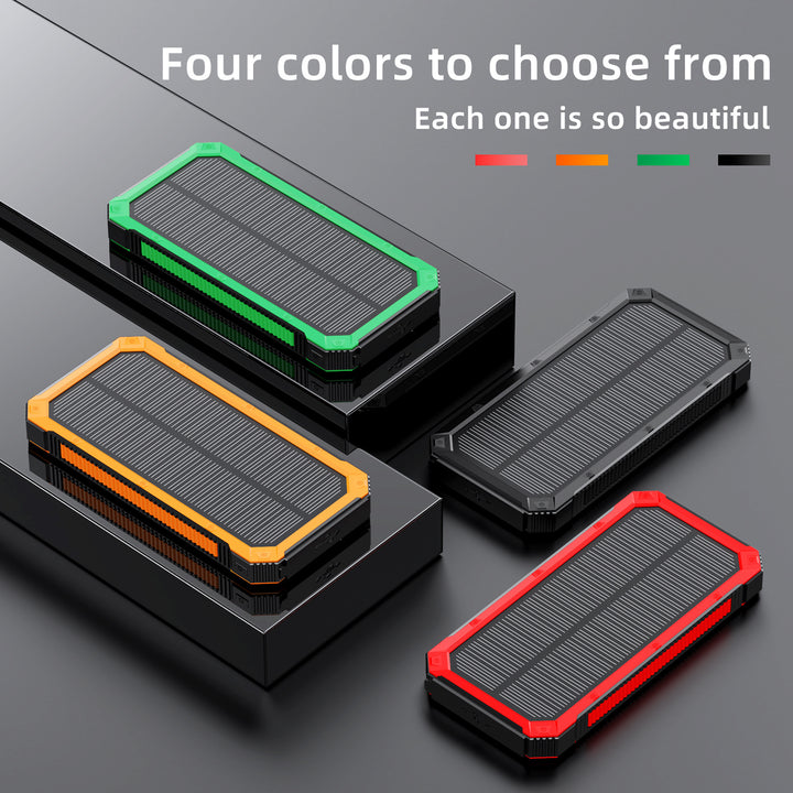 Solar-powered power bank with fast charging function and wireless charging option Kalsten