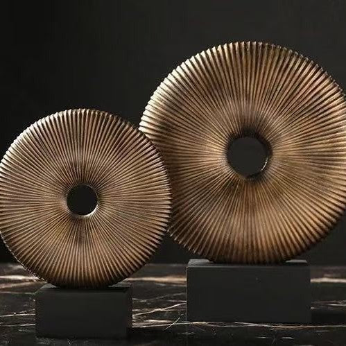 Decorative Sculptural Accent Discs