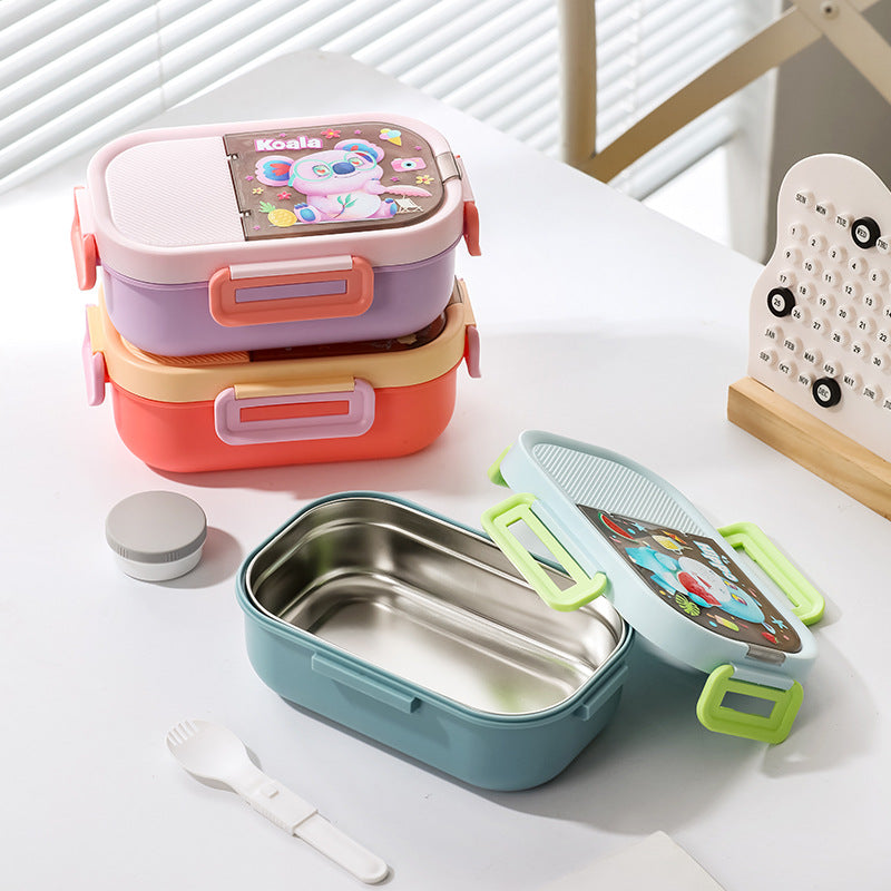 Playful Animal-Themed Bento Lunch Box