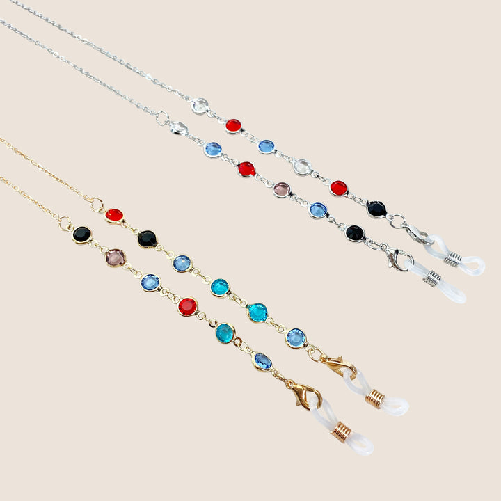 Decorative Crystal Eyewear Chain Kalsten