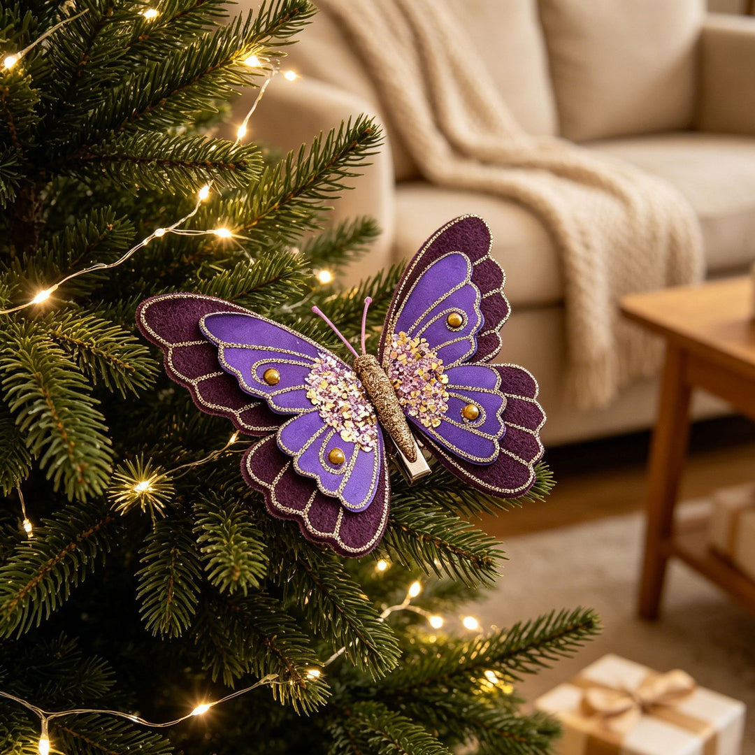 Decorative butterfly pendant for Christmas tree