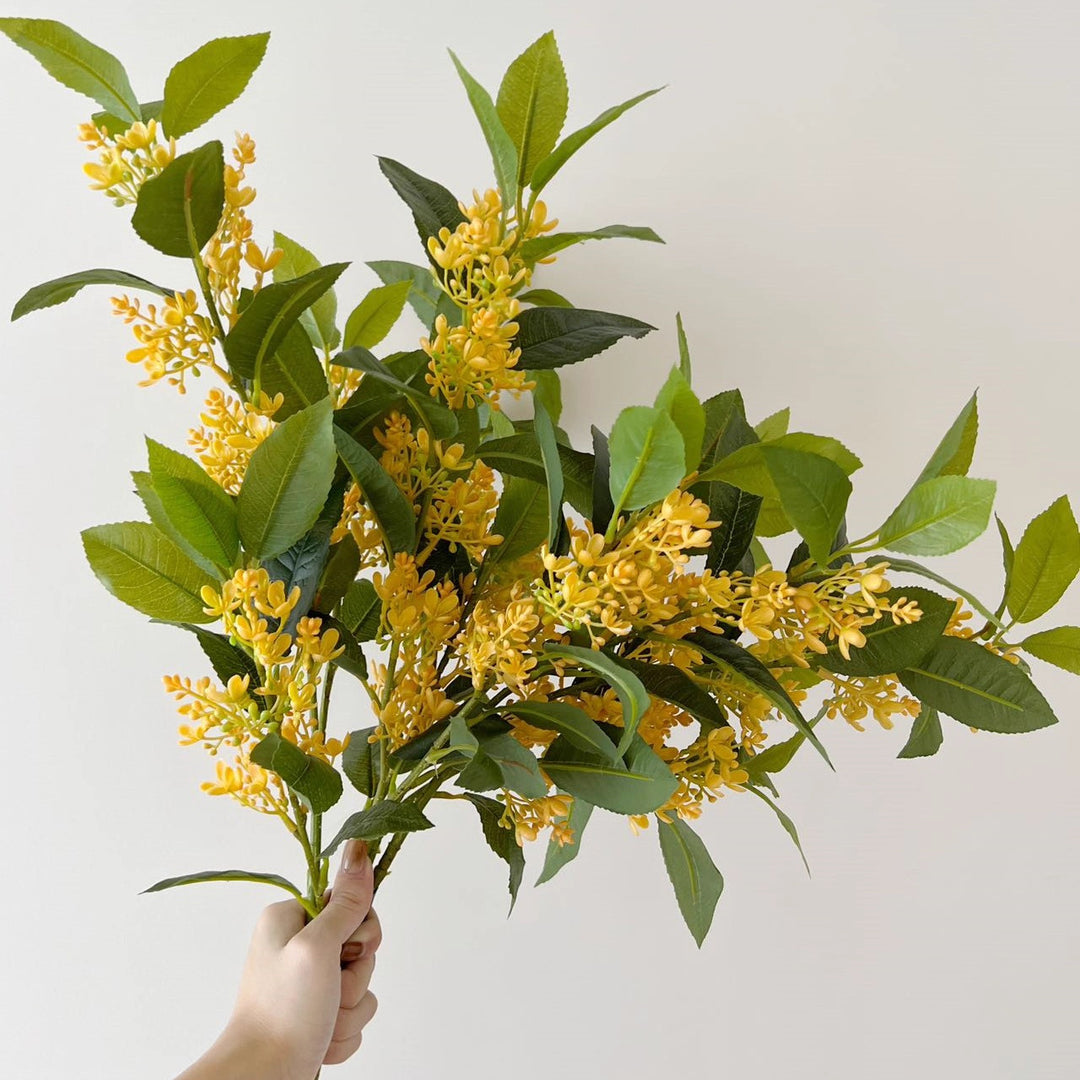 Decorative Yellow Blossom Stem