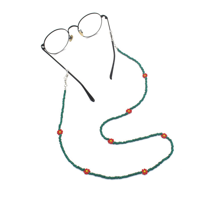Floral Beaded Eyewear Chain Kalsten