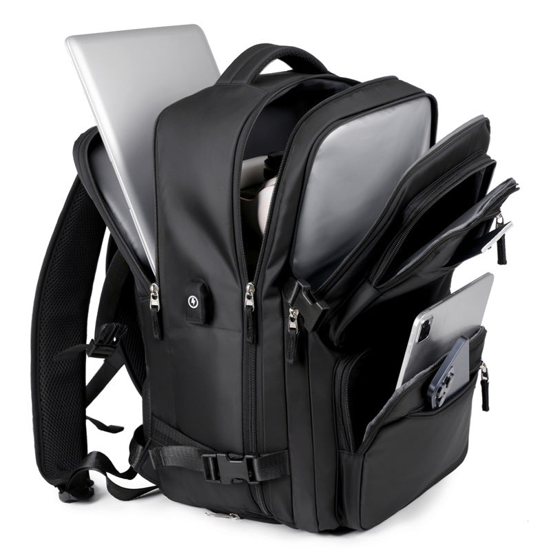 Spacious Multi-Compartment Travel Backpack Kalsten