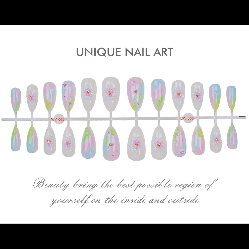 Floral-Accent Press-On Nail Collection Kalsten