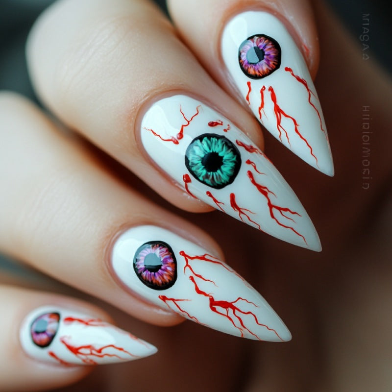 Halloween-Themed Press-On Nail Set Kalsten