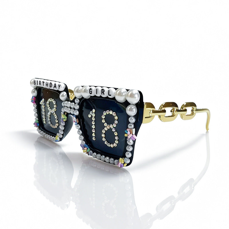 Birthday Celebration Themed Sunglasses Kalsten