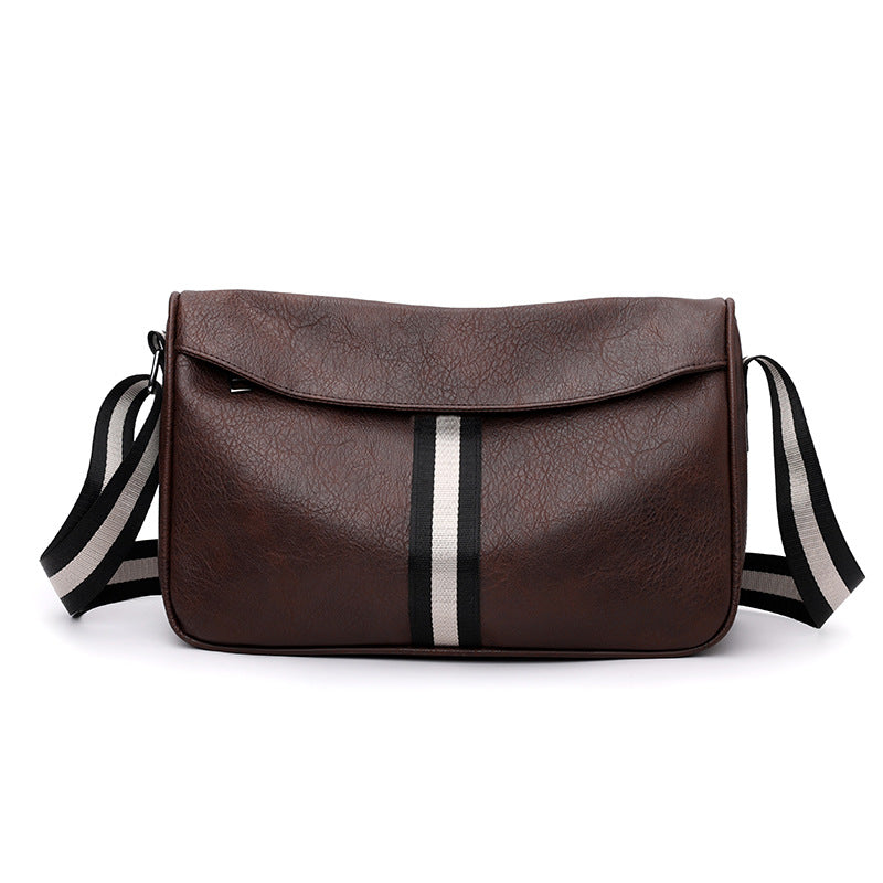 Vintage Leather Messenger Bag Kalsten