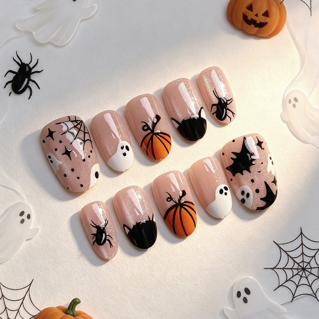 Halloween Artificial Nails Kalsten