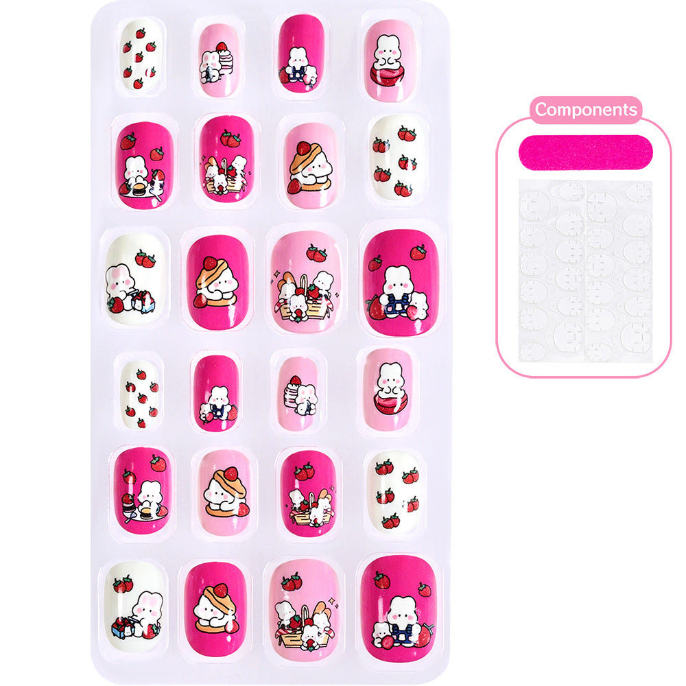 Creative Cartoon-Themed Press-On Nail Collection Kalsten