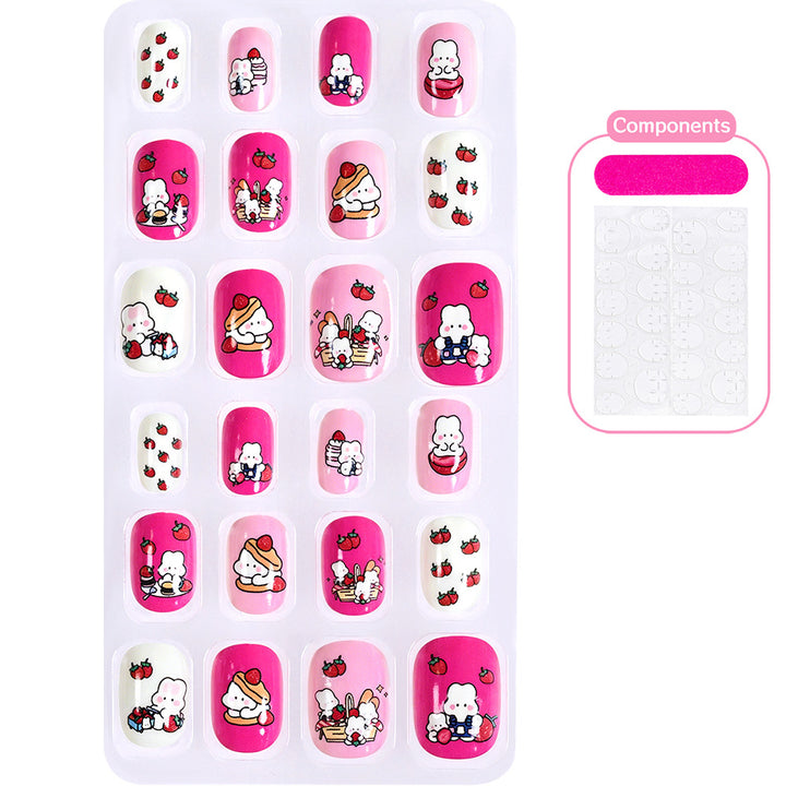 Creative Cartoon-Themed Press-On Nail Collection Kalsten