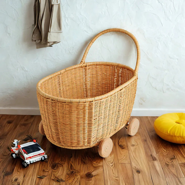 Handcrafted storage basket Kalsten