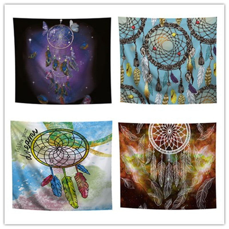 Dreamcatcher Galaxy Wall Tapestry