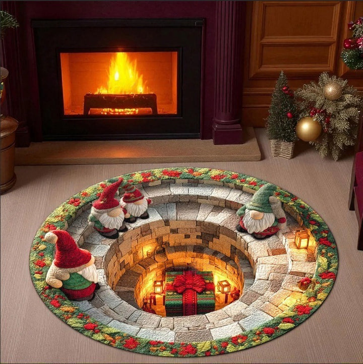 Christmas Patchwork Area Rug