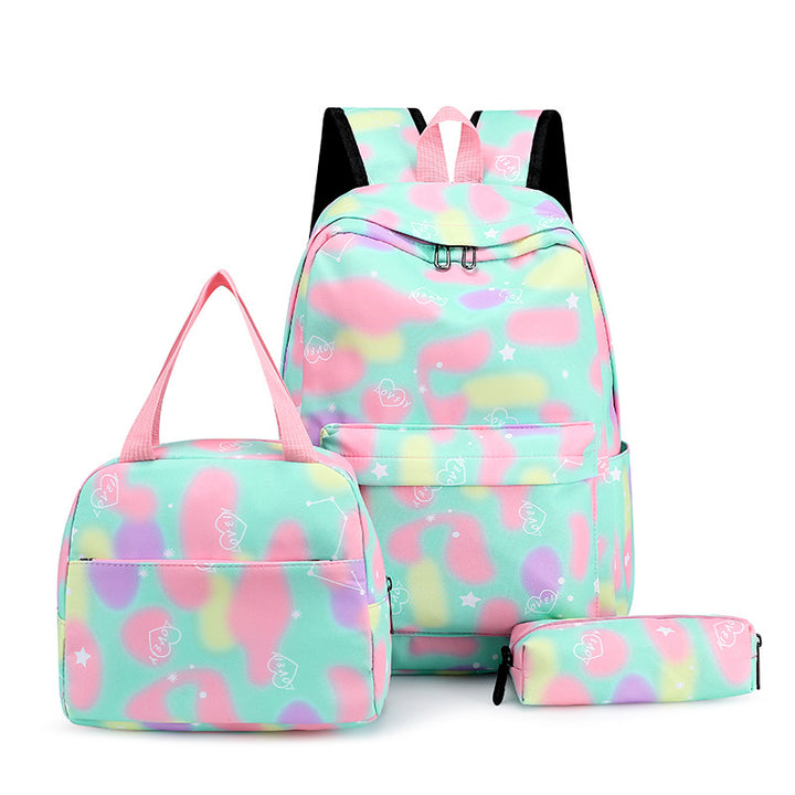 Colorful Multi-Piece Backpack Set Kalsten