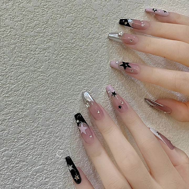 Decorative Press-On Nail Art Set Kalsten