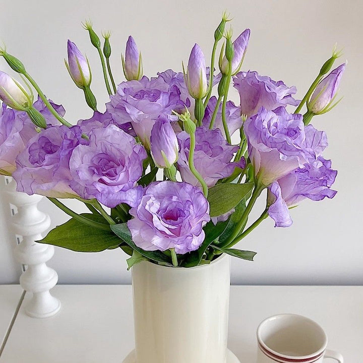 Realistic Faux Rose Floral Arrangement