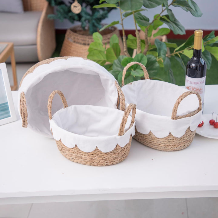 Handwoven Crumple Basket Kalsten