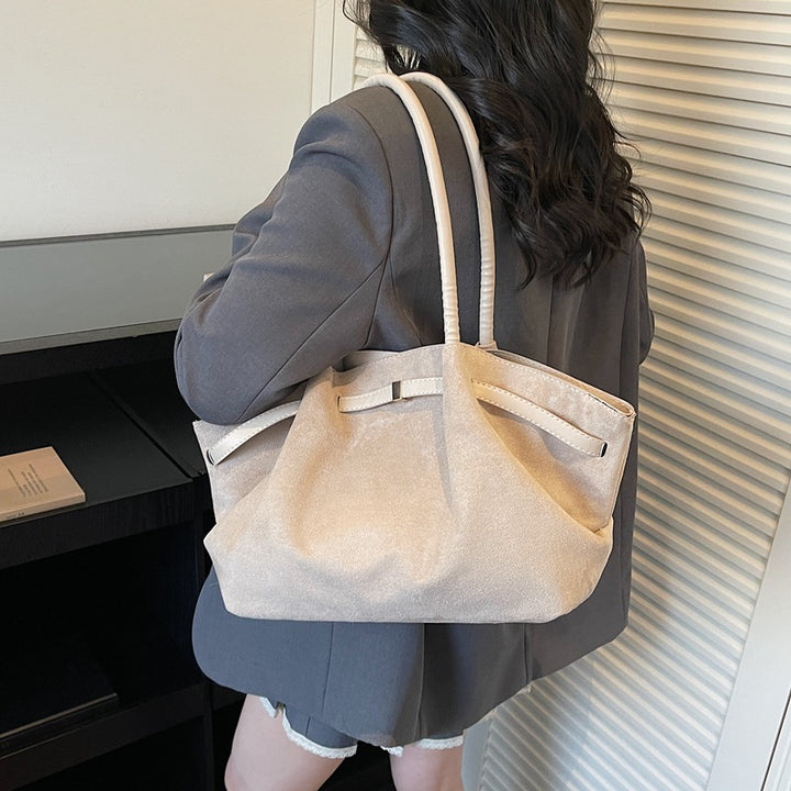 Suede Oversized Tote Bag Kalsten