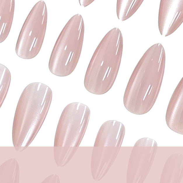 Elegant Glittery Stiletto Nail Enhancements Kalsten