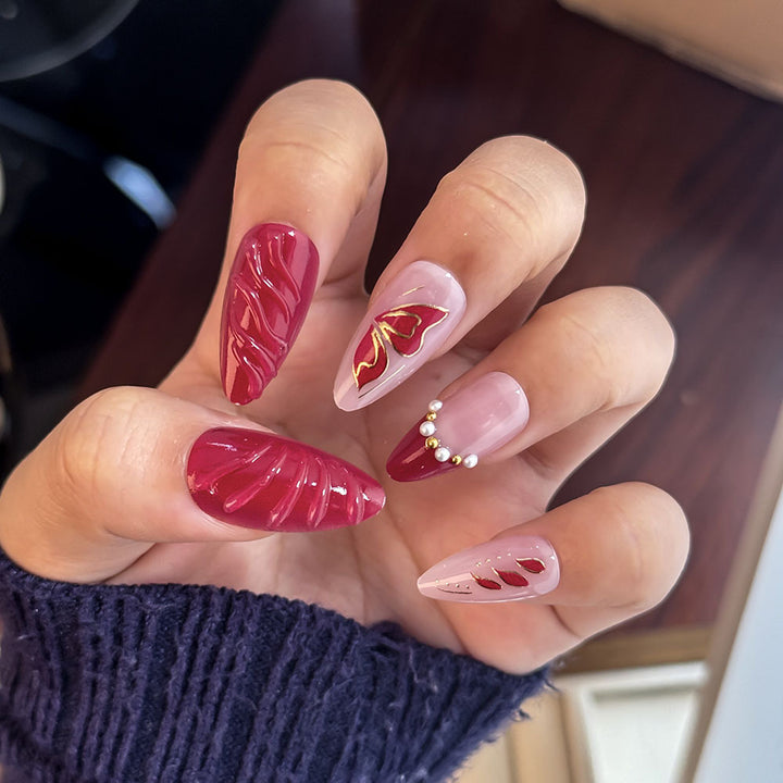 Elegant Press-On Nail Set Kalsten