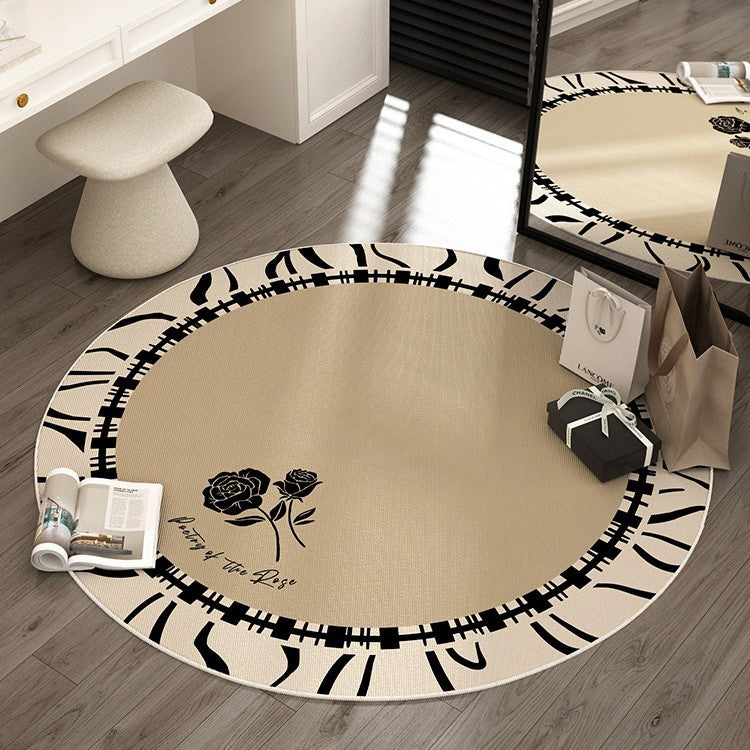 Round Decorative Area Rug