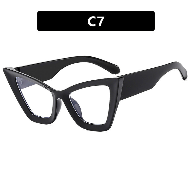 Women's Cat-Eye Sunglasses with Unique Wave Frame Kalsten