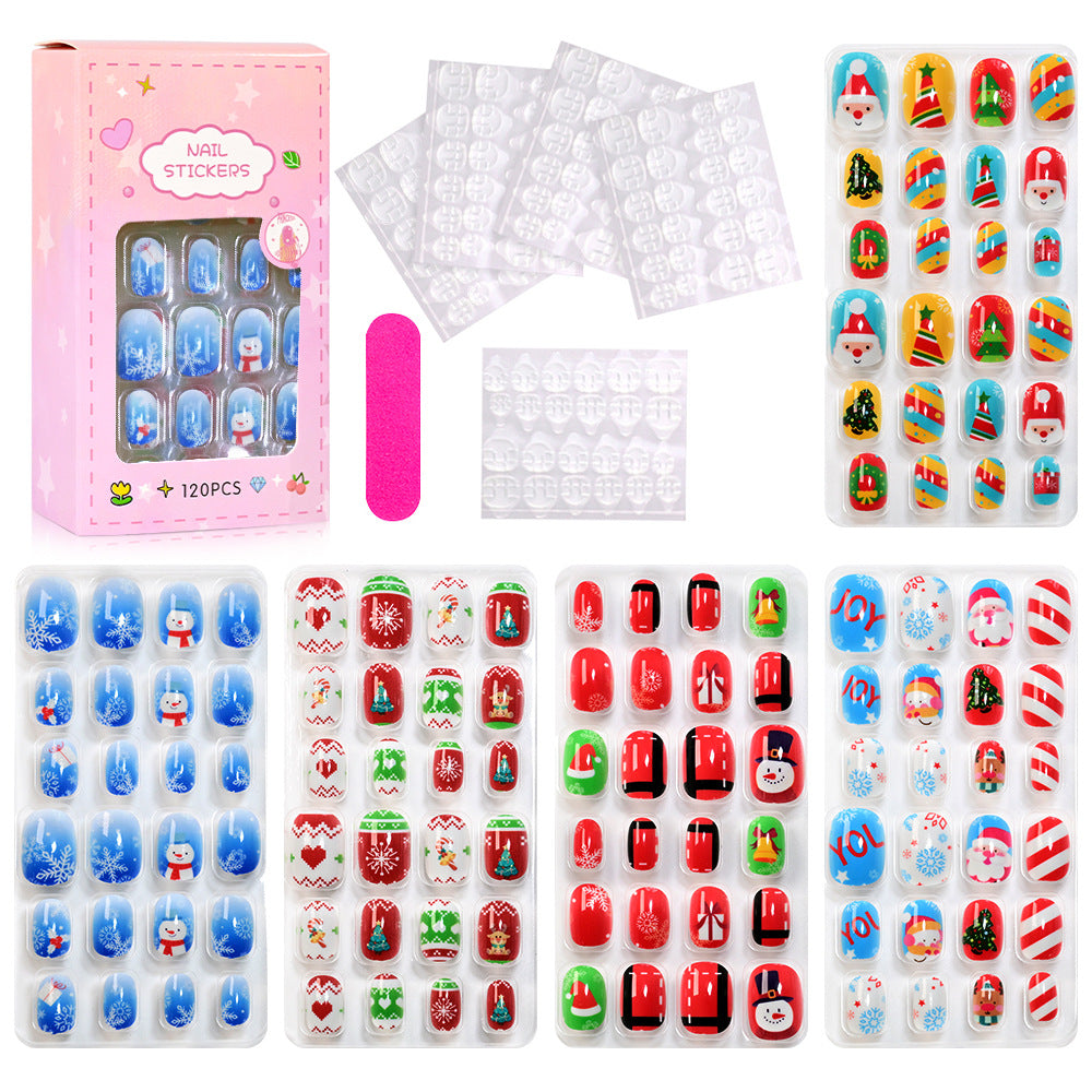 Fun Themed Press-On Nail Set Kalsten