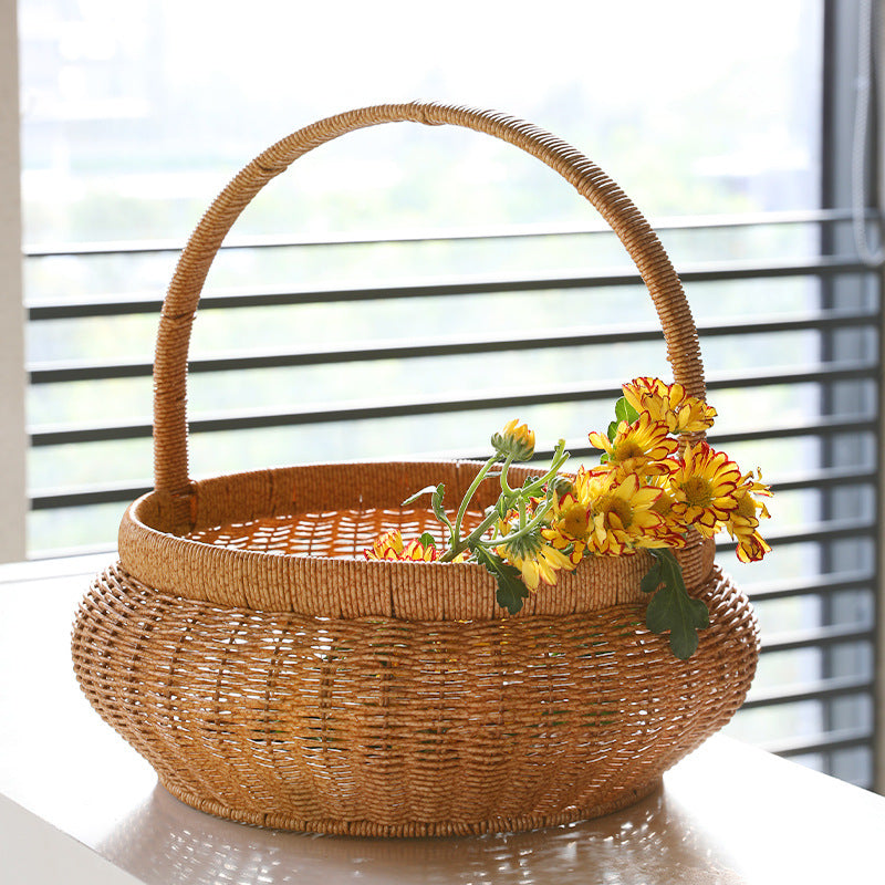 Handwoven Decorative Basket Kalsten