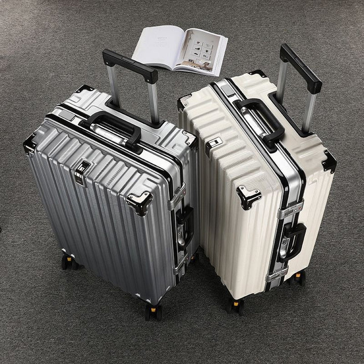 Hard-shell travel suitcase with spacious interior and high-quality rolling system Kalsten