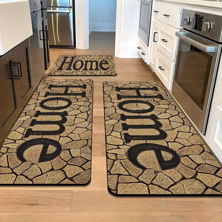 Stone-Inspired Decorative Area Mat Kalsten