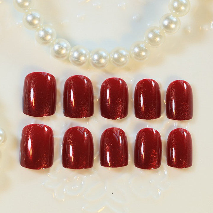 Sparkling Press-On Nail Set Kalsten
